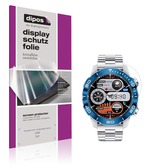 6x Schutzfolie klar für LIGE TX7 Display-Schutzfol (1)