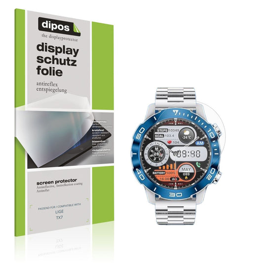 6x Schutzfolie matt für LIGE TX7 Display-Schutzfol (1)
