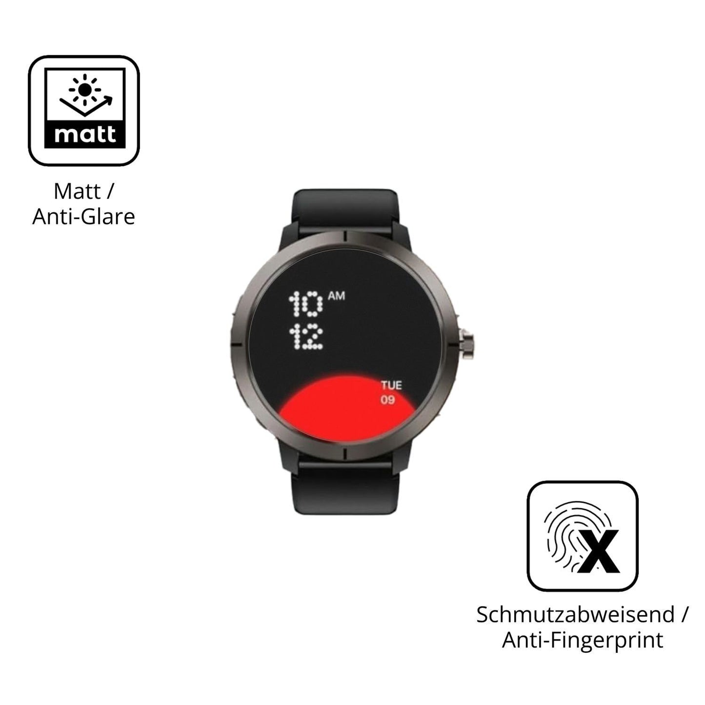 6x Schutzfolie matt für ZWOIVHE Alpha Sport 1.32 D (5)