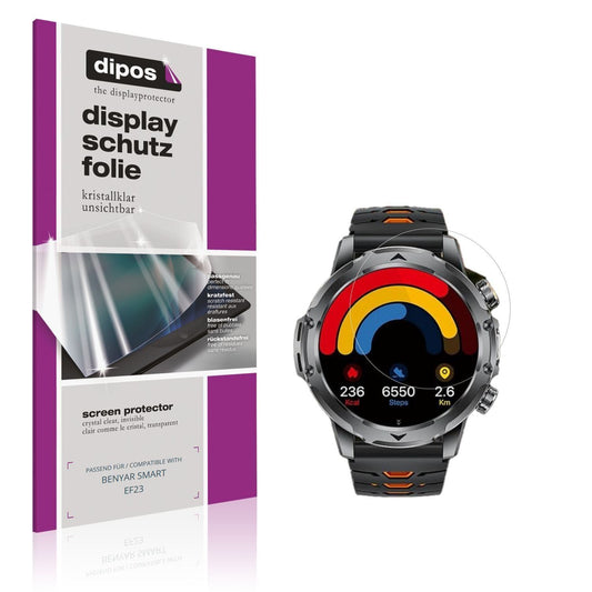 6x Schutzfolie klar für BENYAR SMART EF23 Display- (1)