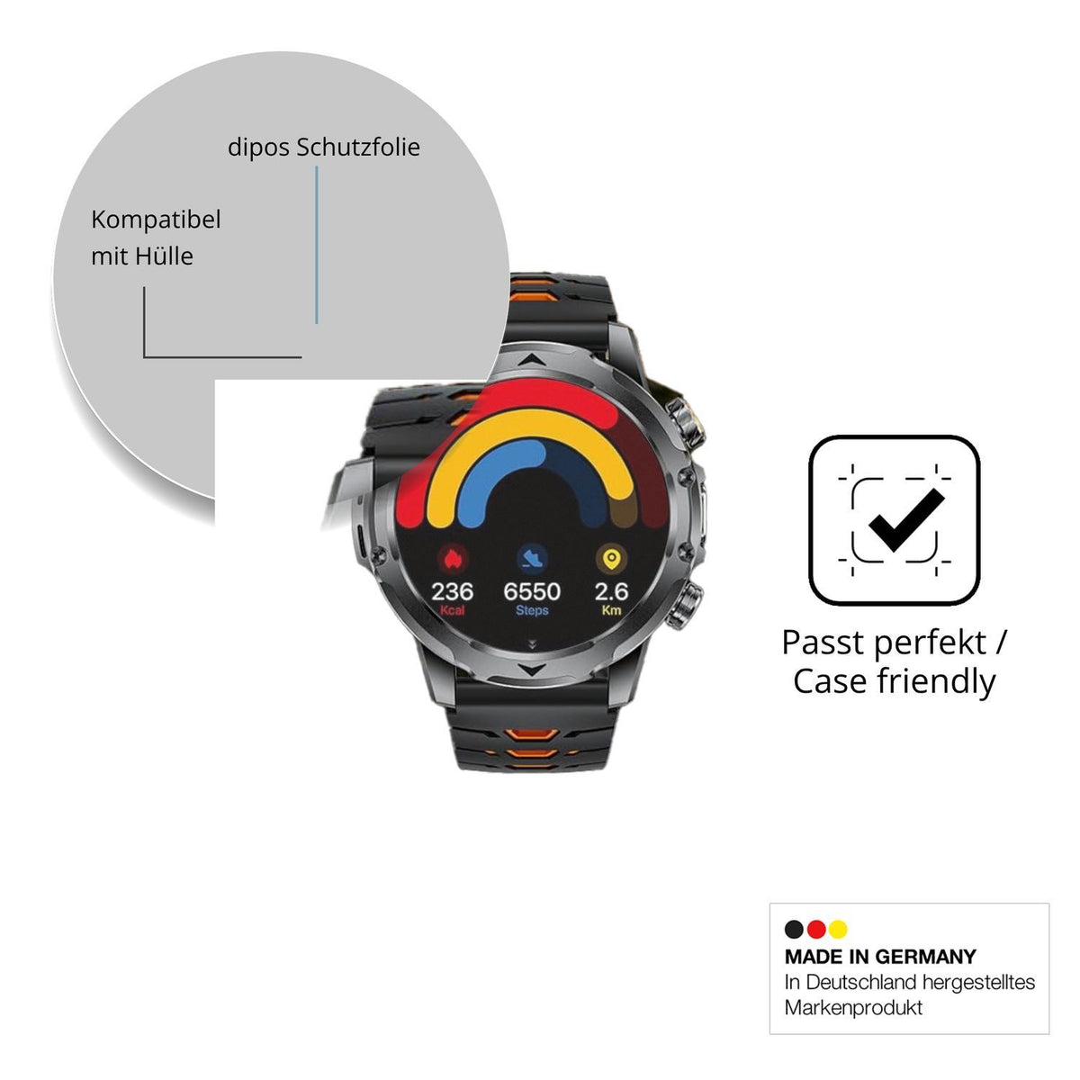 6x Schutzfolie matt für BENYAR SMART EF23 Display- (6)