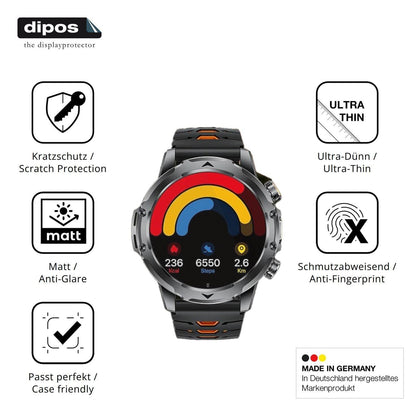 6x Schutzfolie matt für BENYAR SMART EF23 Display- (7)