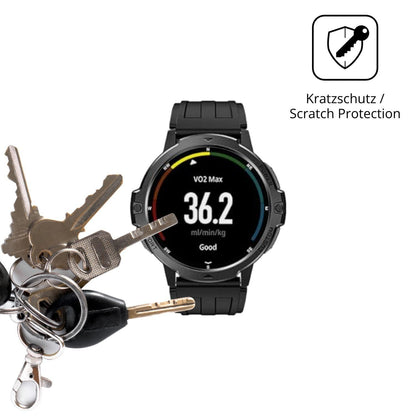 6x Schutzfolie klar für viqee 1.46 Zoll Smartwatch (4)