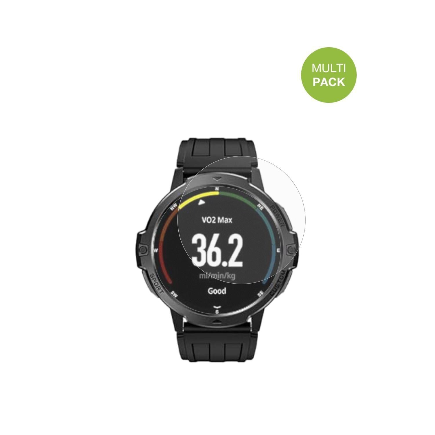 6x Schutzfolie matt für viqee 1.46 Zoll Smartwatch (2)