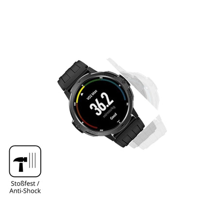 2x 9H Schutzfolie für viqee 1.46 Zoll Smartwatch P (4)