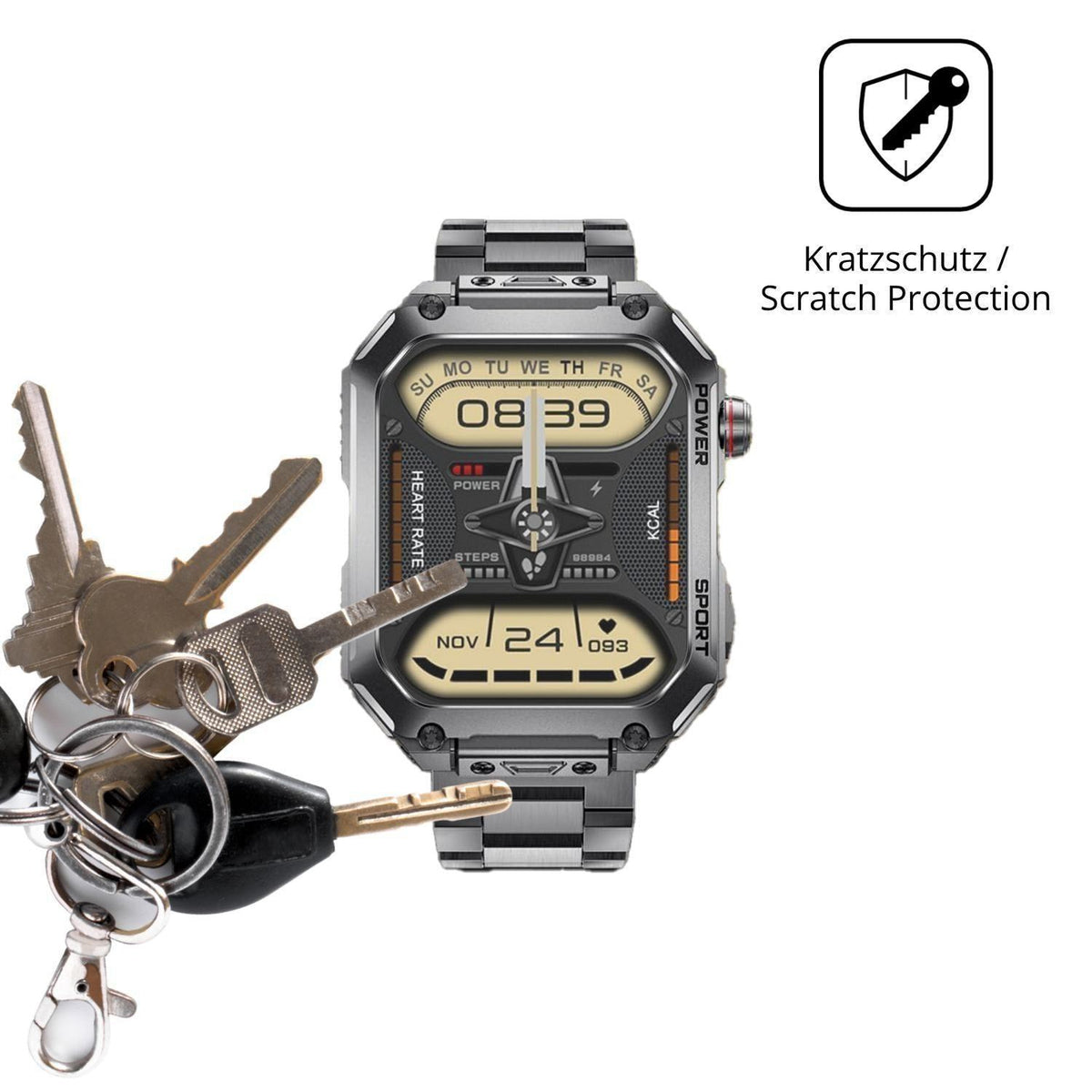 6x Schutzfolie matt für BENYAR SMART EF2 Pro Displ (4)