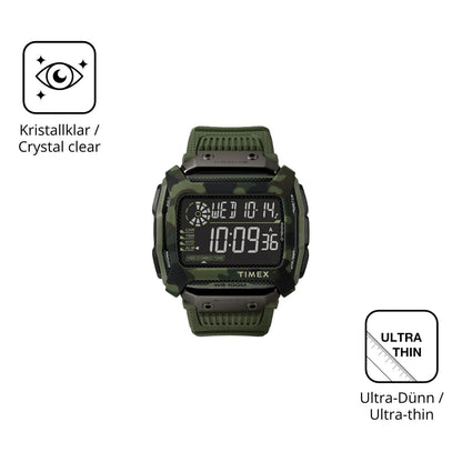 6x Schutzfolie klar für Timex Command Shock Displa (5)