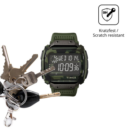 2x 9H Schutzfolie matt für Timex Command Shock Pan (3)