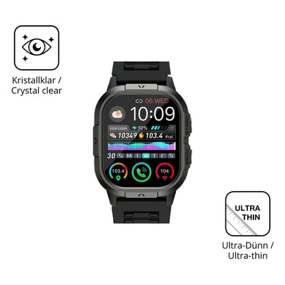 6x Schutzfolie klar für zhizhi P110 Display-Schutz (5)