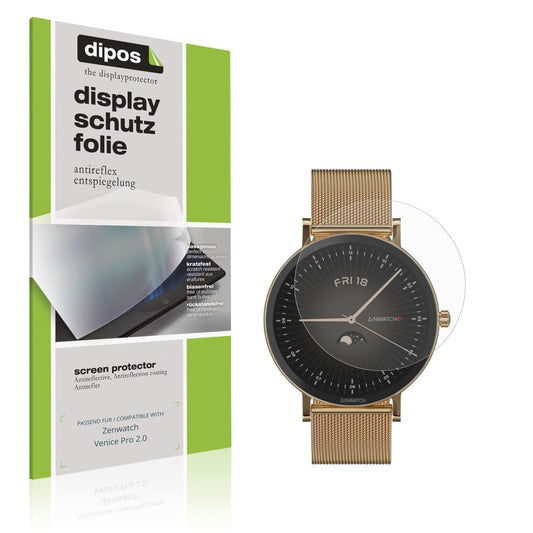 6x Schutzfolie matt für Zenwatch Venice Pro 2.0 Di (1)