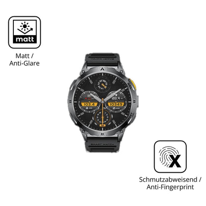 6x Schutzfolie matt für FITFLEX EF14 Display-Schut (5)