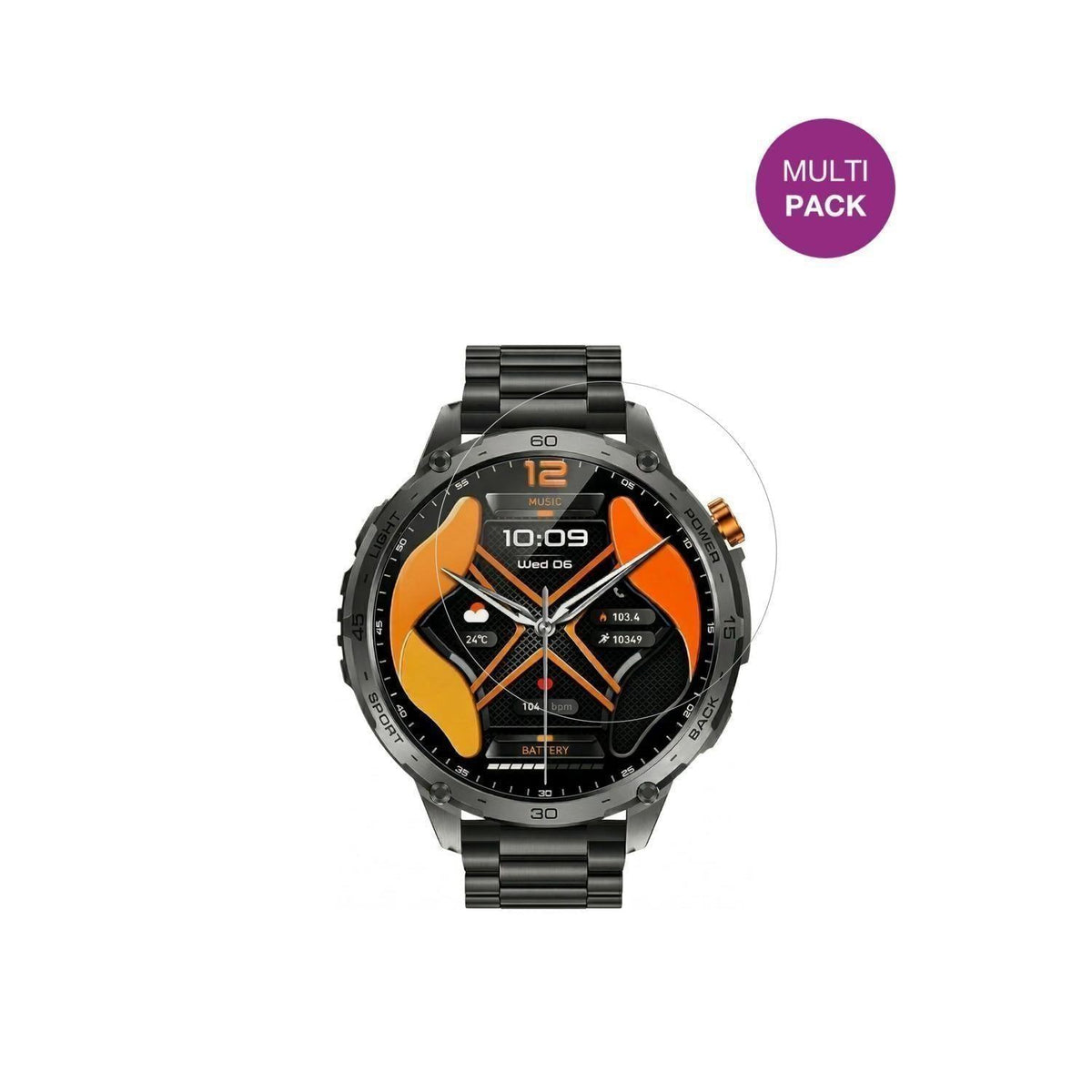 6x Schutzfolie klar für AAFGVC Zeus 2.0 Display-Sc (2)