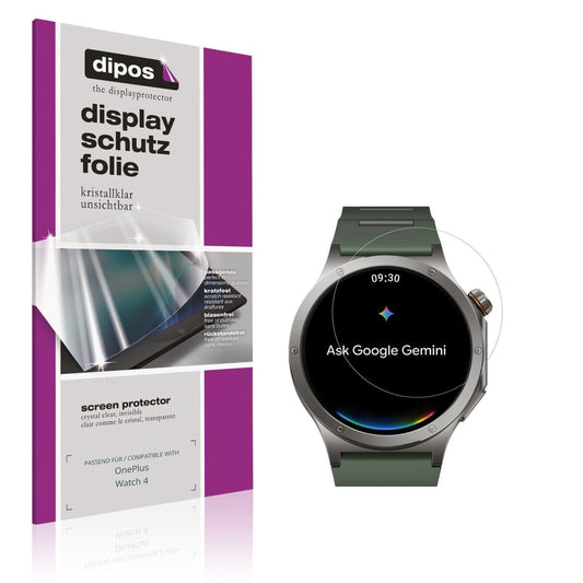 6x Schutzfolie klar für OnePlus Watch 4 Display-Sc (1)
