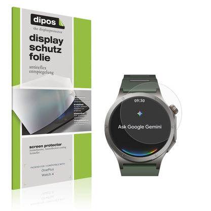 6x Schutzfolie matt für OnePlus Watch 4 Display-Sc (1)