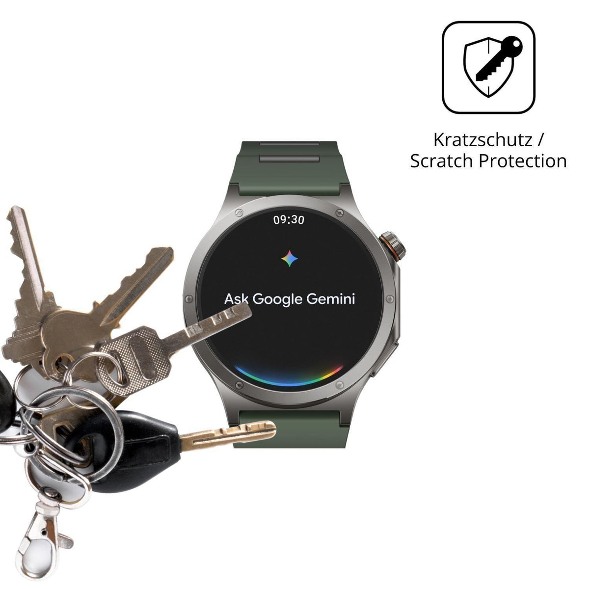 6x Schutzfolie matt für OnePlus Watch 4 Display-Sc (4)