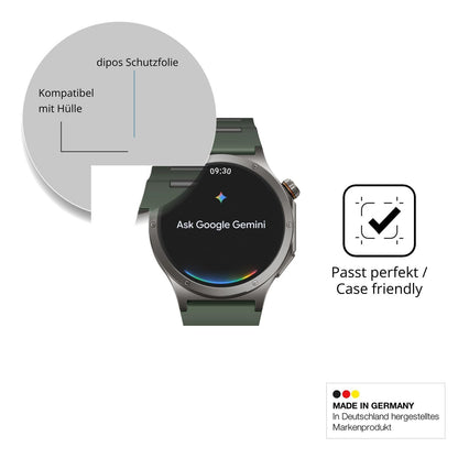 6x Schutzfolie matt für OnePlus Watch 4 Display-Sc (6)