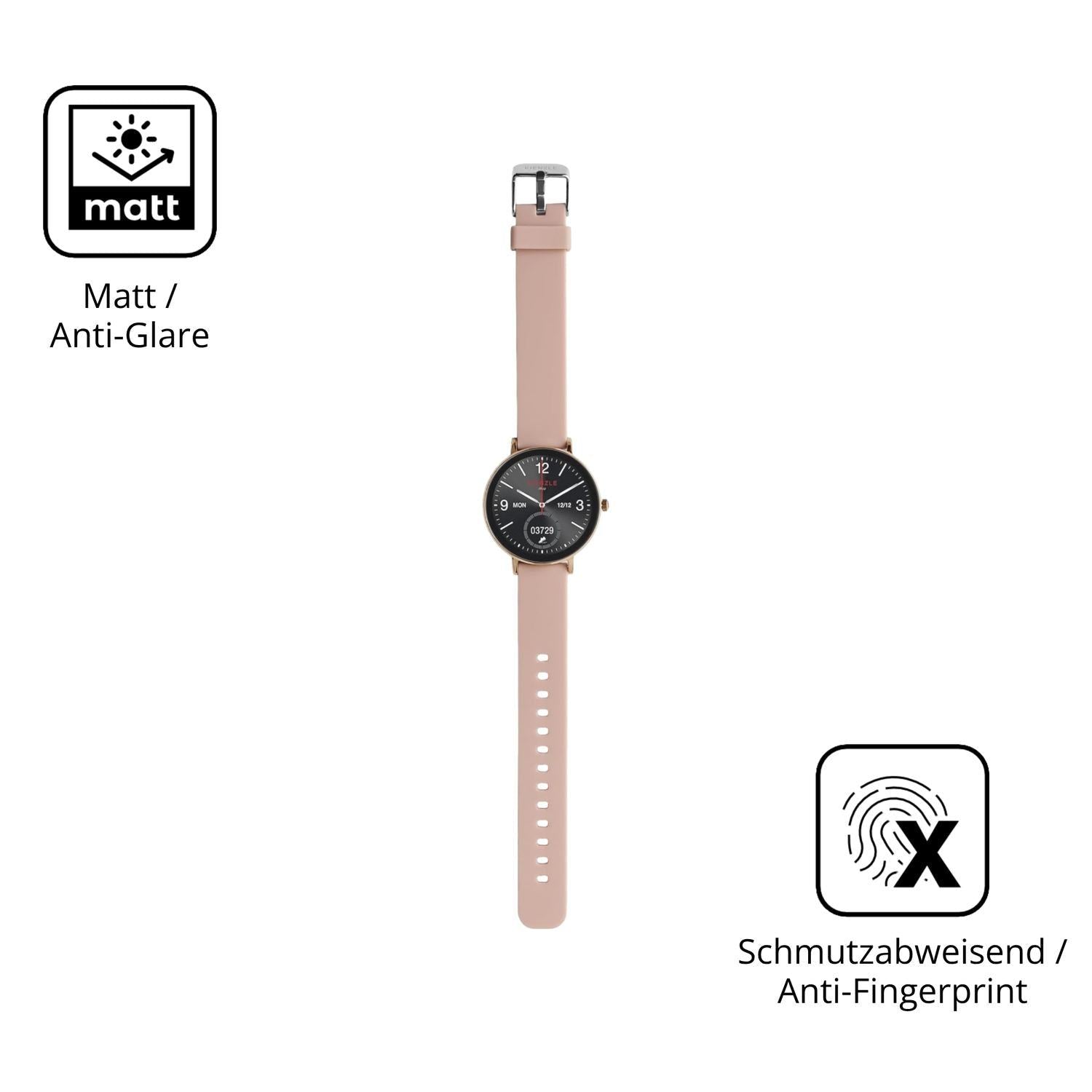 6x Schutzfolie matt für Kienzle Active SmartSlim D (5)