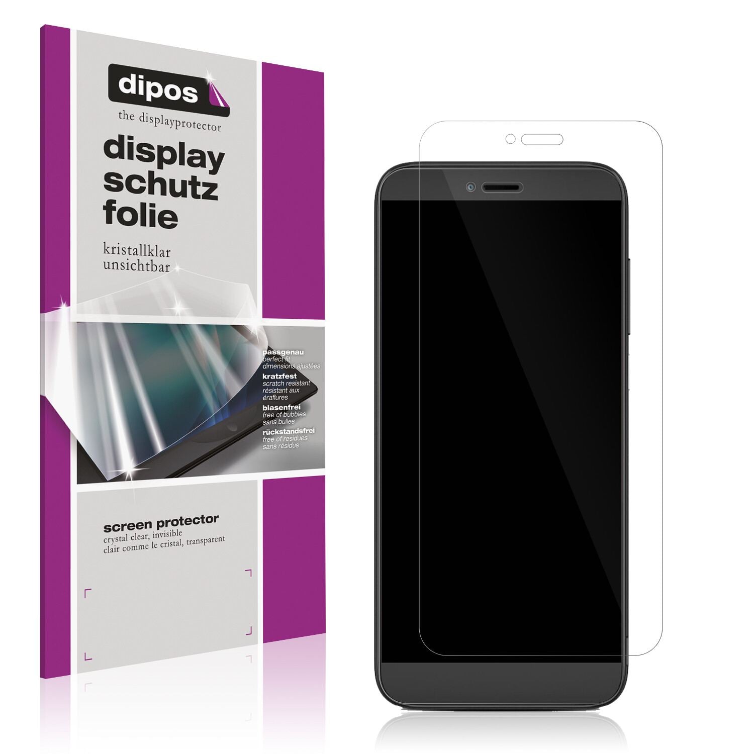 6x Schutzfolie klar für Coolpad Legacy S Display-S (1)
