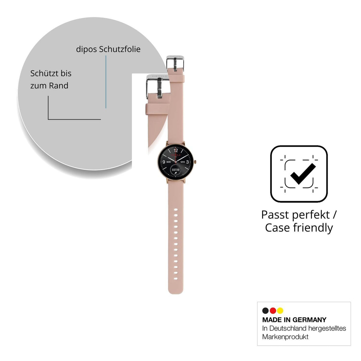 2x 9H Schutzfolie für Kienzle Active SmartSlim Pan (6)