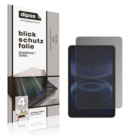 Blickschutzfolie für Redmi Pad 2 SE matt Schutzfol (1)