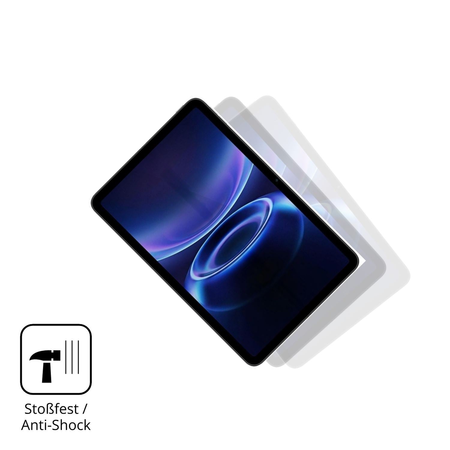 2x 9H Schutzfolie für Redmi Pad 2 SE Panzerfolie (4)