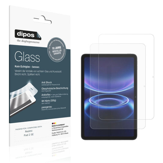2x 9H Schutzfolie matt für Redmi Pad 2 SE Panzerfo (1)