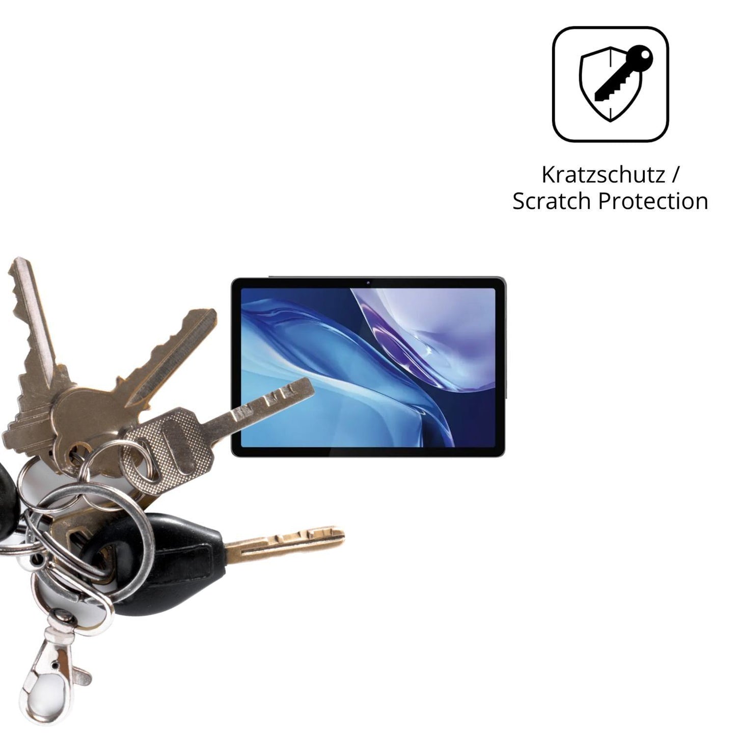 2x Schutzfolie klar für Green Lion G-30 Ultra Tab  (4)