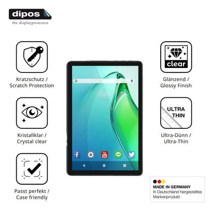 2x Schutzfolie klar für ANTEMPER D106 Display-Schu (7)