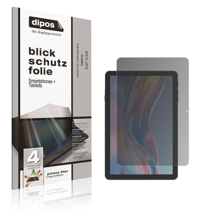 Blickschutzfolie für Haehne ZLQ7 10 Zoll matt Schu (1)