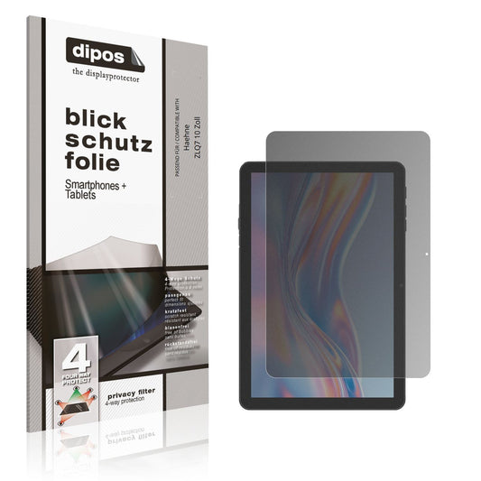 Blickschutzfolie für Haehne ZLQ7 10 Zoll matt Schu (1)
