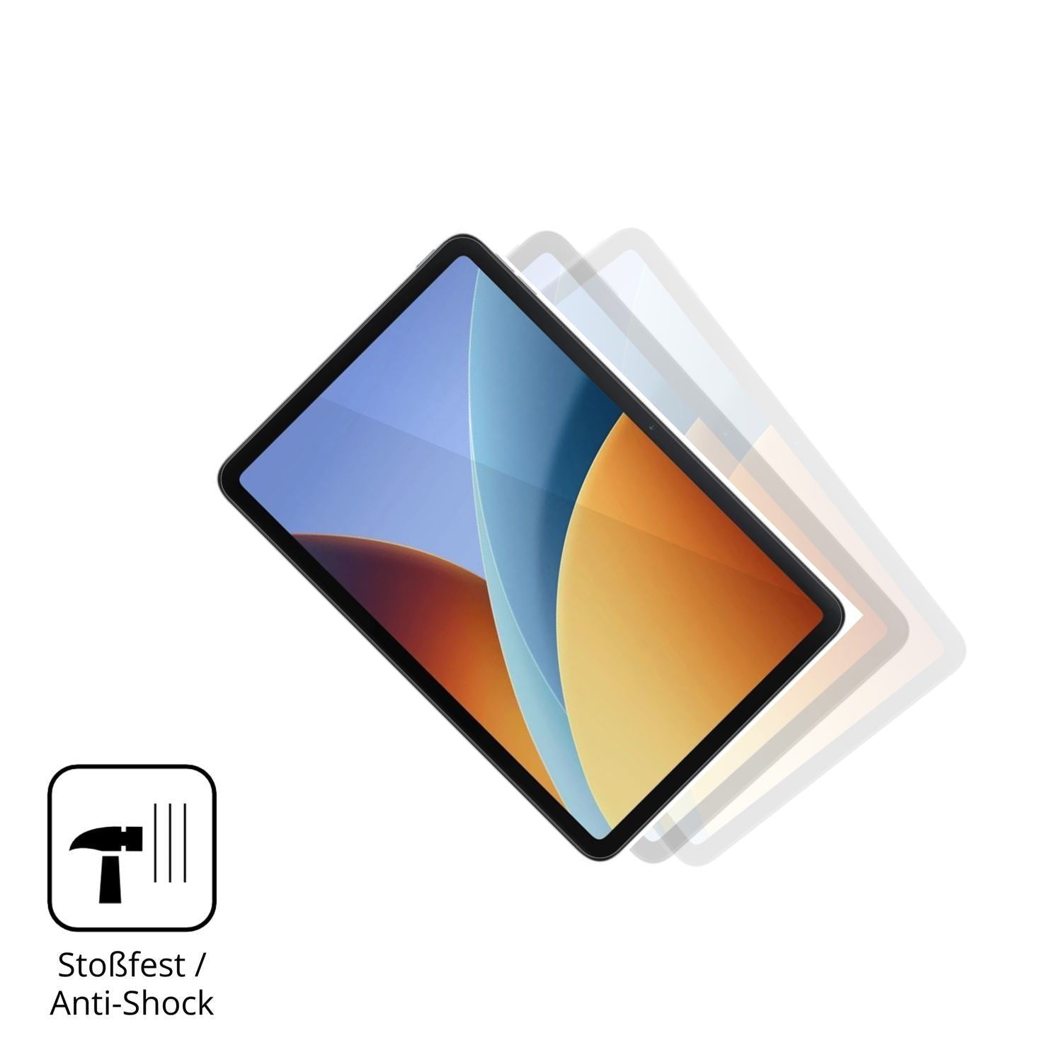 2x 9H Schutzfolie für Redmi Pad 2 9.7 Panzerfolie (4)
