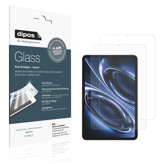 2x 9H Schutzfolie matt für Redmi K Pad 2 Panzerfol (1)