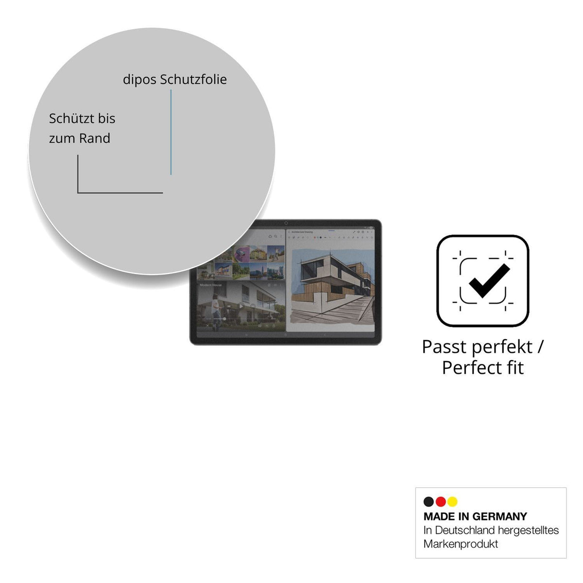 Blickschutzfolie für Samsung Galaxy Tab S10 Lite m (4)