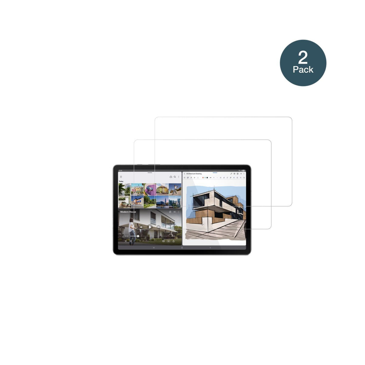 2x 9H Schutzfolie für Samsung Galaxy Tab S10 Lite  (2)