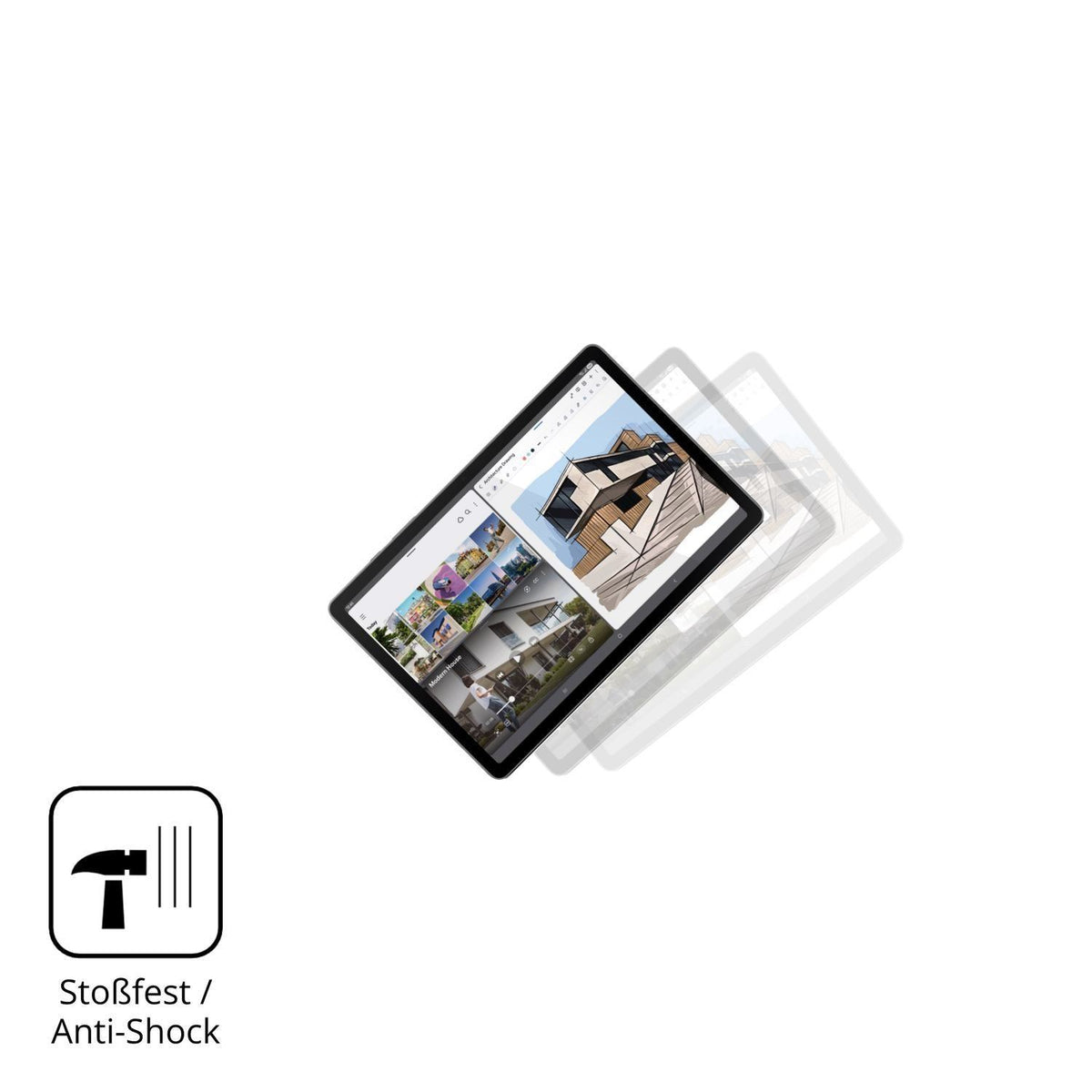 2x 9H Schutzfolie für Samsung Galaxy Tab S10 Lite  (4)