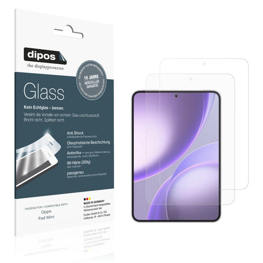 2x 9H Schutzfolie matt für Oppo Pad Mini Panzerfol (1)