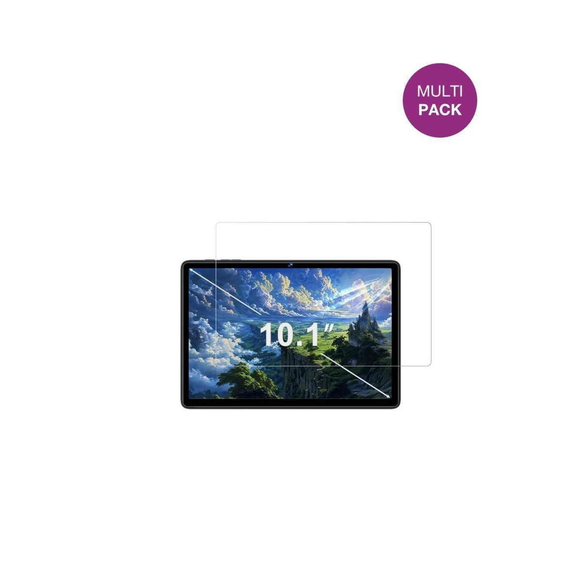 2x Schutzfolie klar für fezawio F12 Display-Schutz (2)