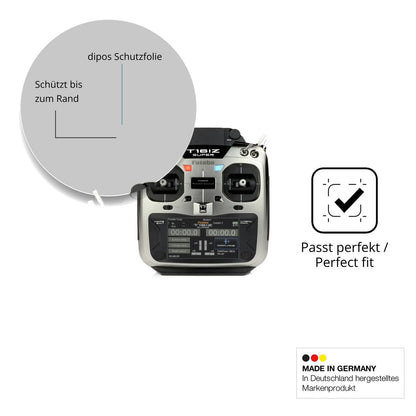 Blickschutzfolie für Futaba T16IZ Super matt Schut (4)