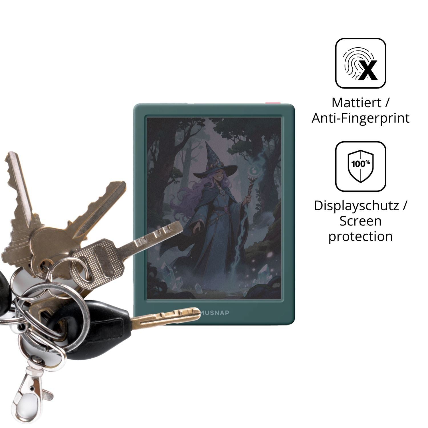 Blickschutzfolie für Musnap Neo C matt Schutzfolie (3)