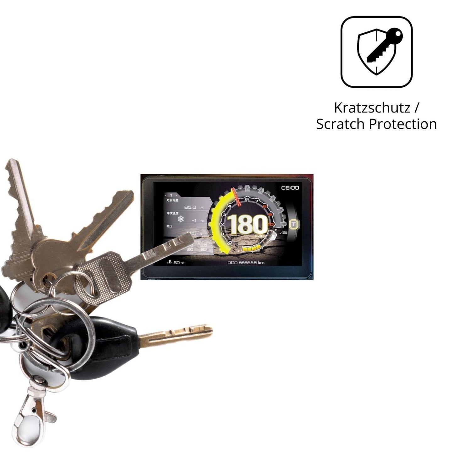 2x Schutzfolie klar für Zontes 368G 2025 Display-S (4)