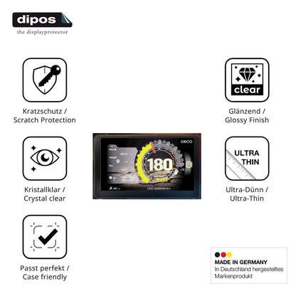 2x Schutzfolie klar für Zontes 368G 2025 Display-S (7)