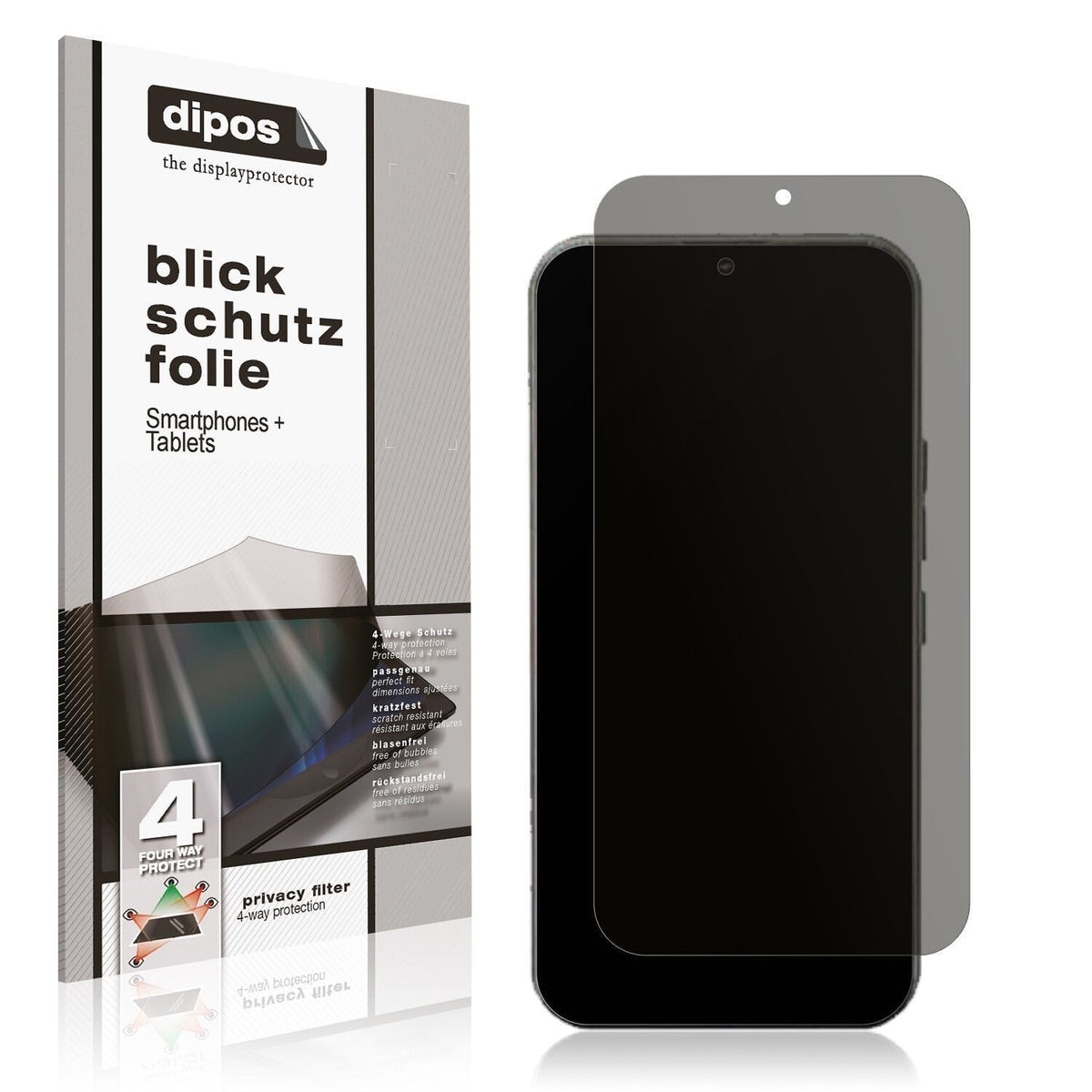 Blickschutzfolie für Kodak Smartway L2 matt Schutz (1)