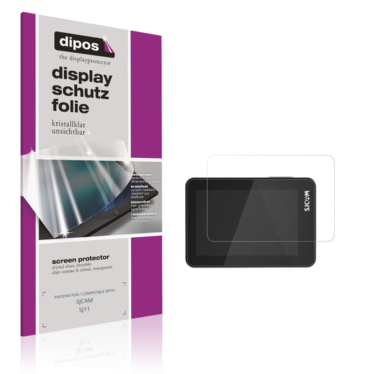 4x Schutzfolie klar für SJCAM SJ11 Display-Schutzf (1)