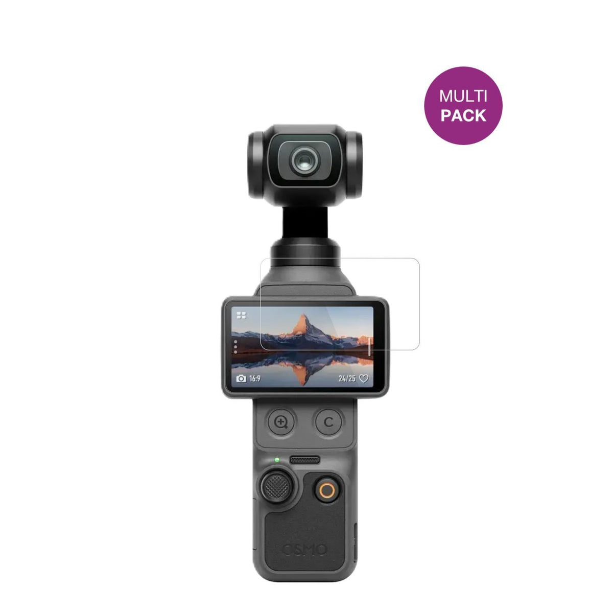 4x Schutzfolie klar für DJI Osmo Pocket 4 Display- (2)