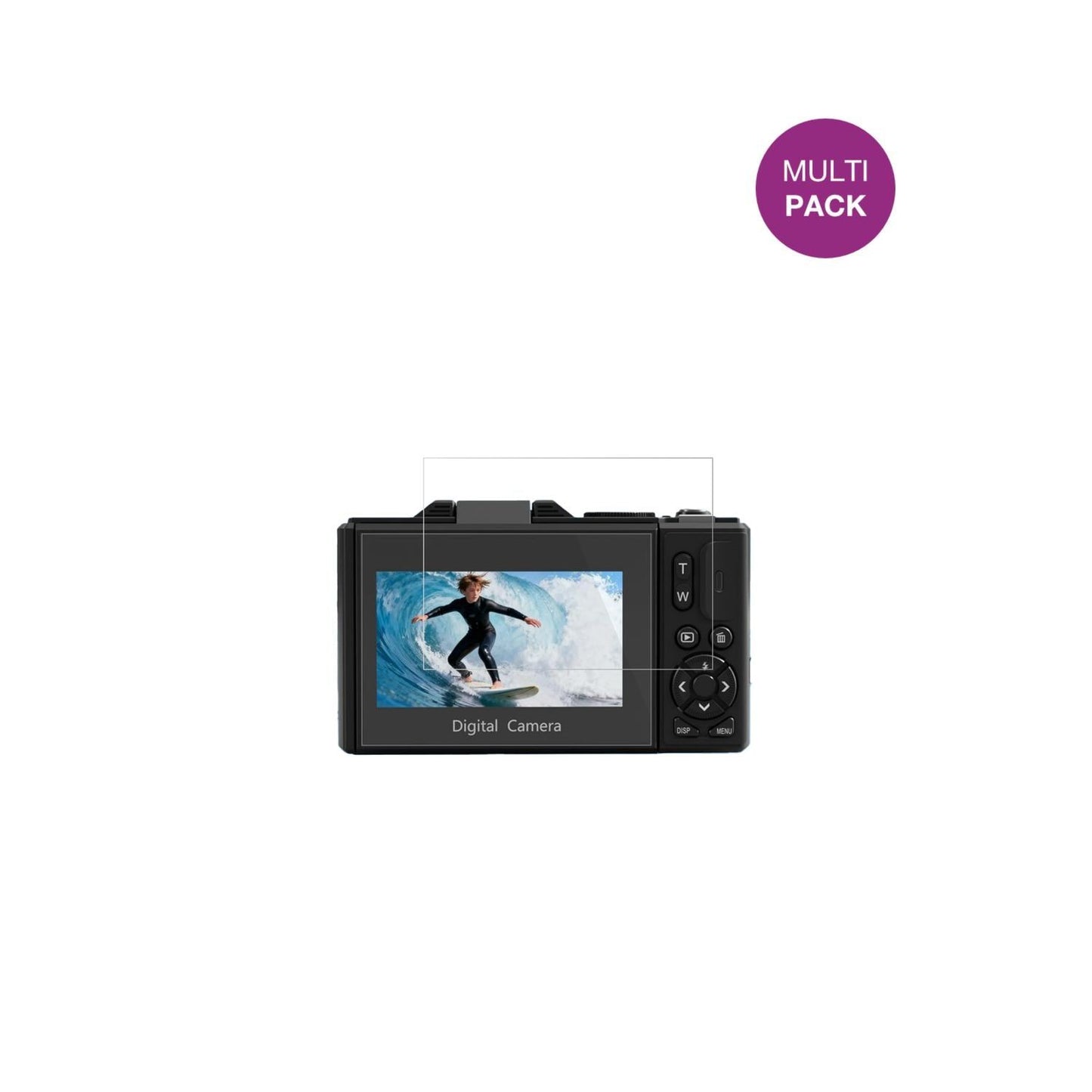 4x Schutzfolie klar für EYEPICK WD08-5K Display-Sc (2)