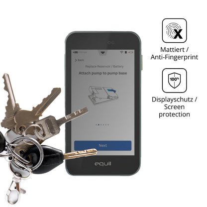 Blickschutzfolie für Equil S Patch 300U PDA matt S (3)