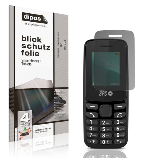 Blickschutzfolie für SPC Talk 2 Go matt Schutzfoli (1)