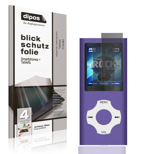 Blickschutzfolie für Tabmart T116 M01 matt Schutzf (1)