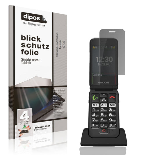 Blickschutzfolie für Emporia JOY 2G matt Schutzfol (1)