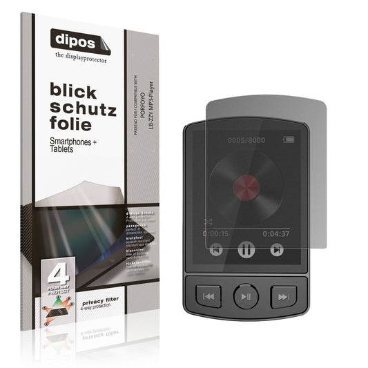 Blickschutzfolie für PORFOYO LB-ZZY MP3-Player mat (1)